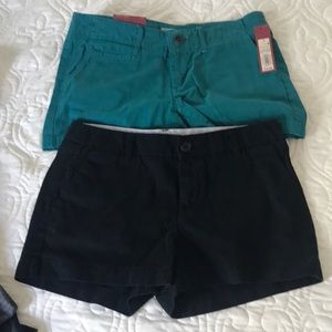 2 NWT/NWOT Women’s Merona shorts